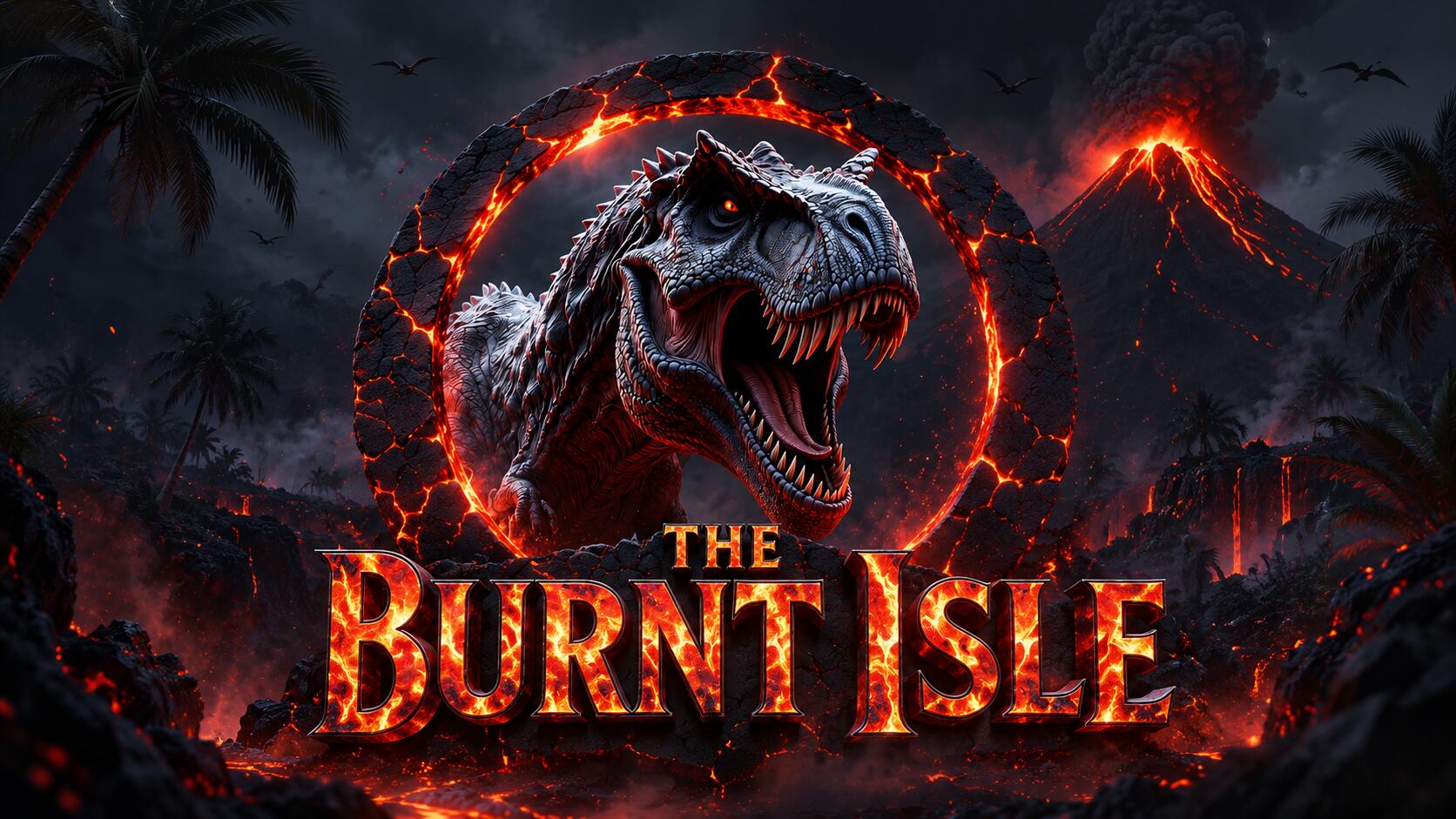 Discovery splash banner for TheBurnt Isle Discord server
