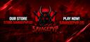 Discovery splash banner for SavagePvP 🏰 Discord server