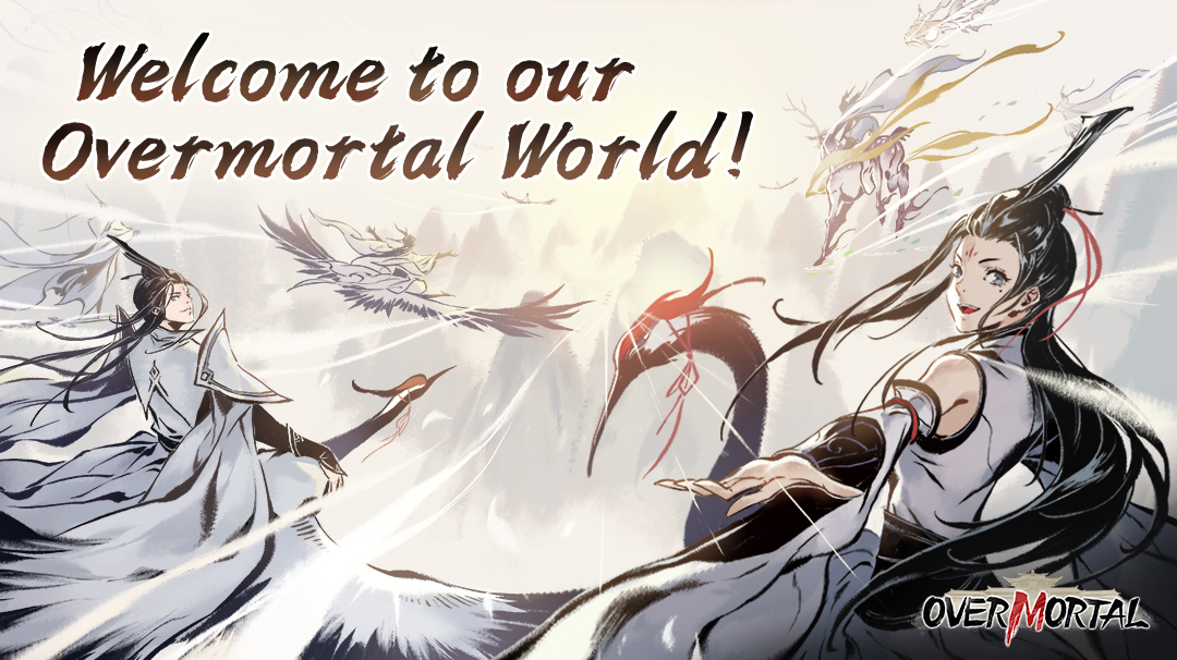 Discovery splash banner for Overmortal EN Official Discord server