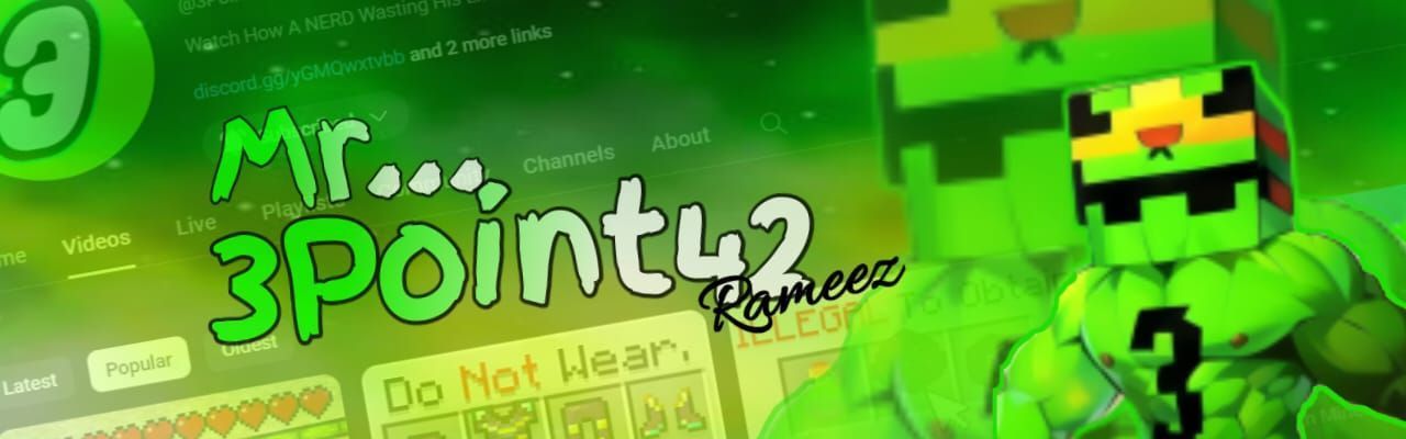 Discovery splash banner for 3Point42 Discord server