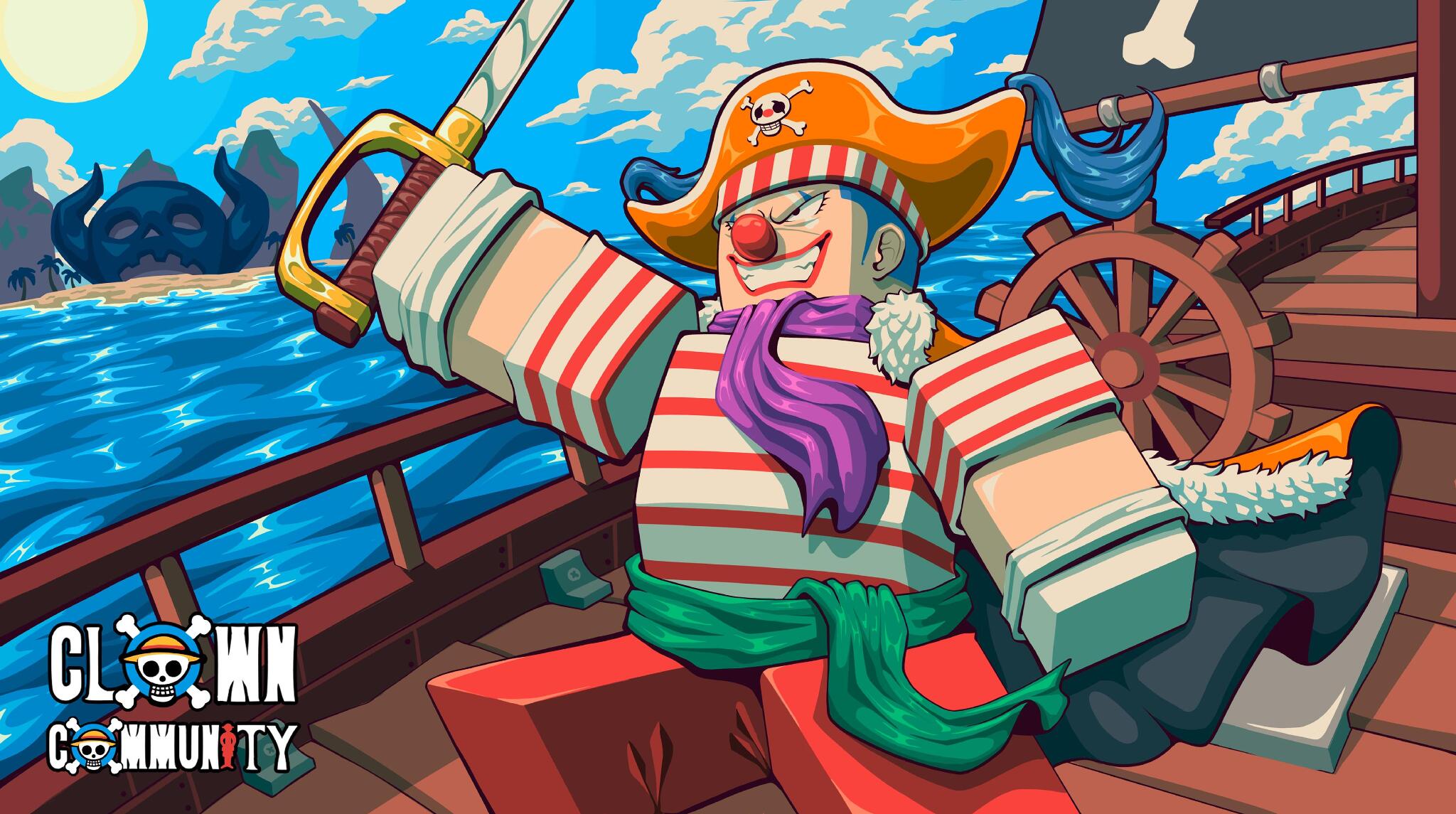 Discovery splash banner for Blox Fruits Brasil Trocas | Clown SrDark Discord server