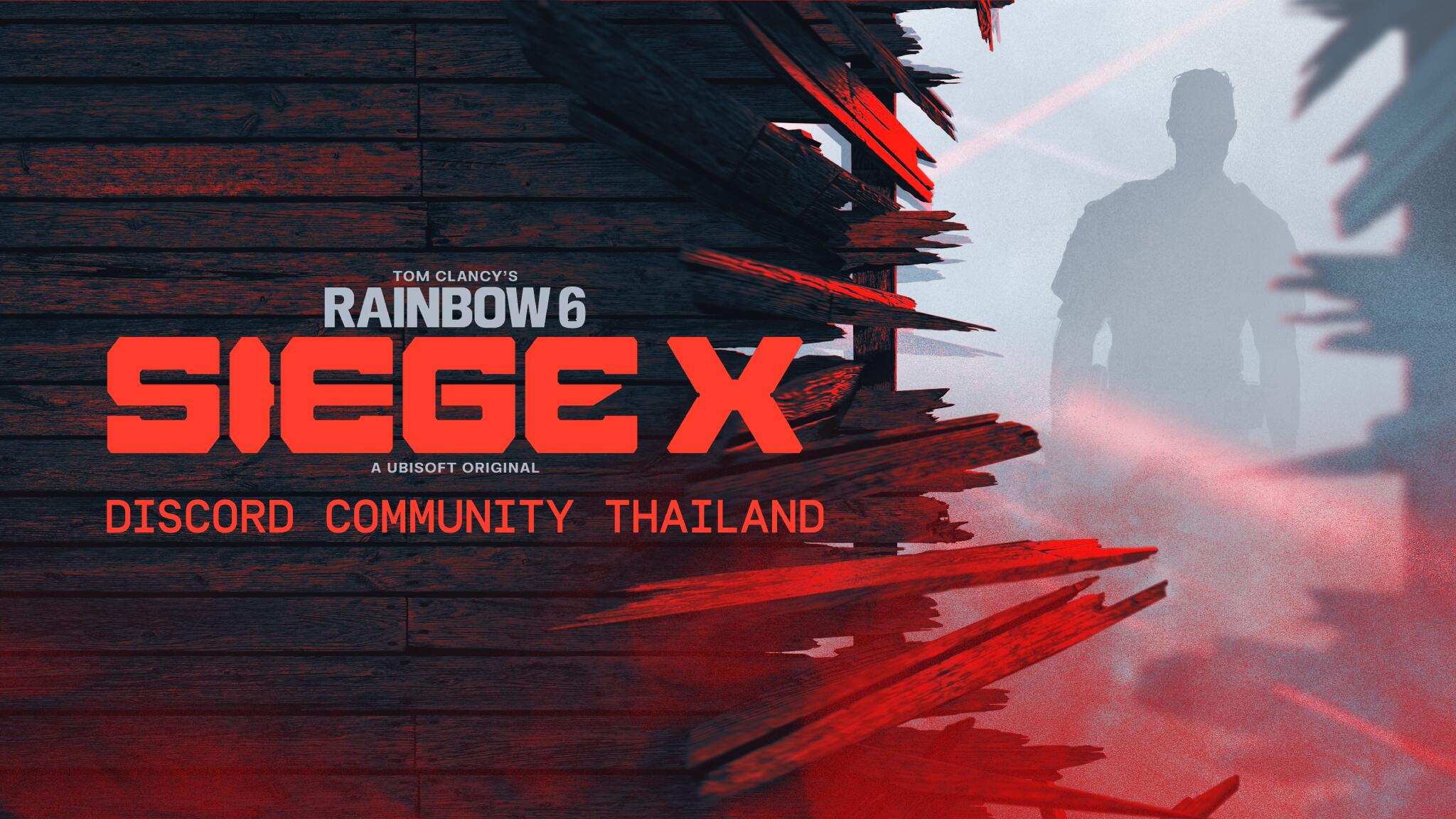 Discovery splash banner for Rainbow Six Siege Community Thailand Discord server