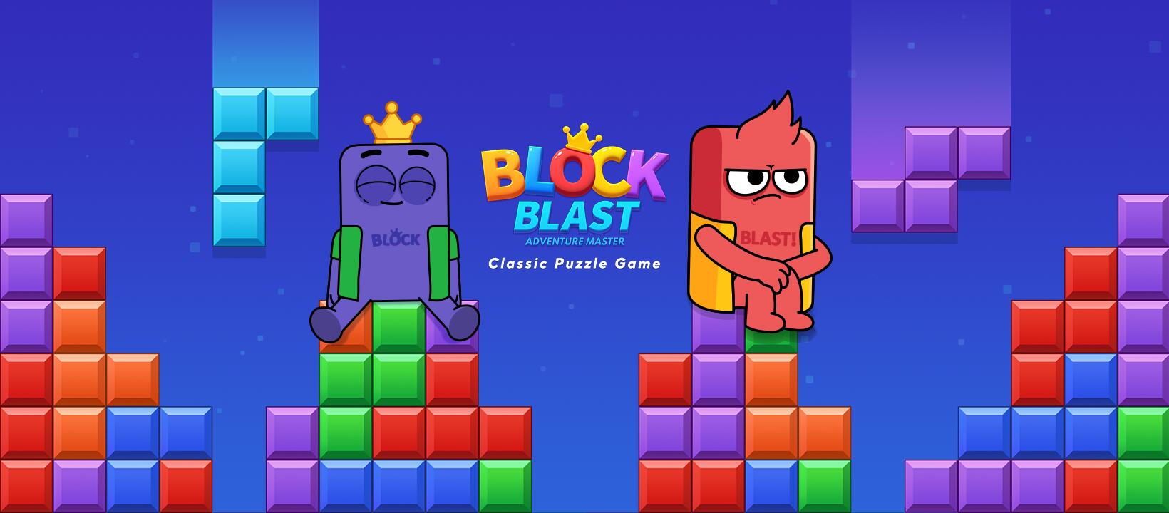 Discovery splash banner for Block Blast! Discord server