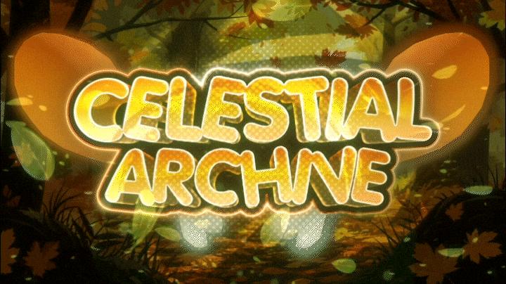 Discovery splash banner for Celestial Archive | mm2 & JB Discord server