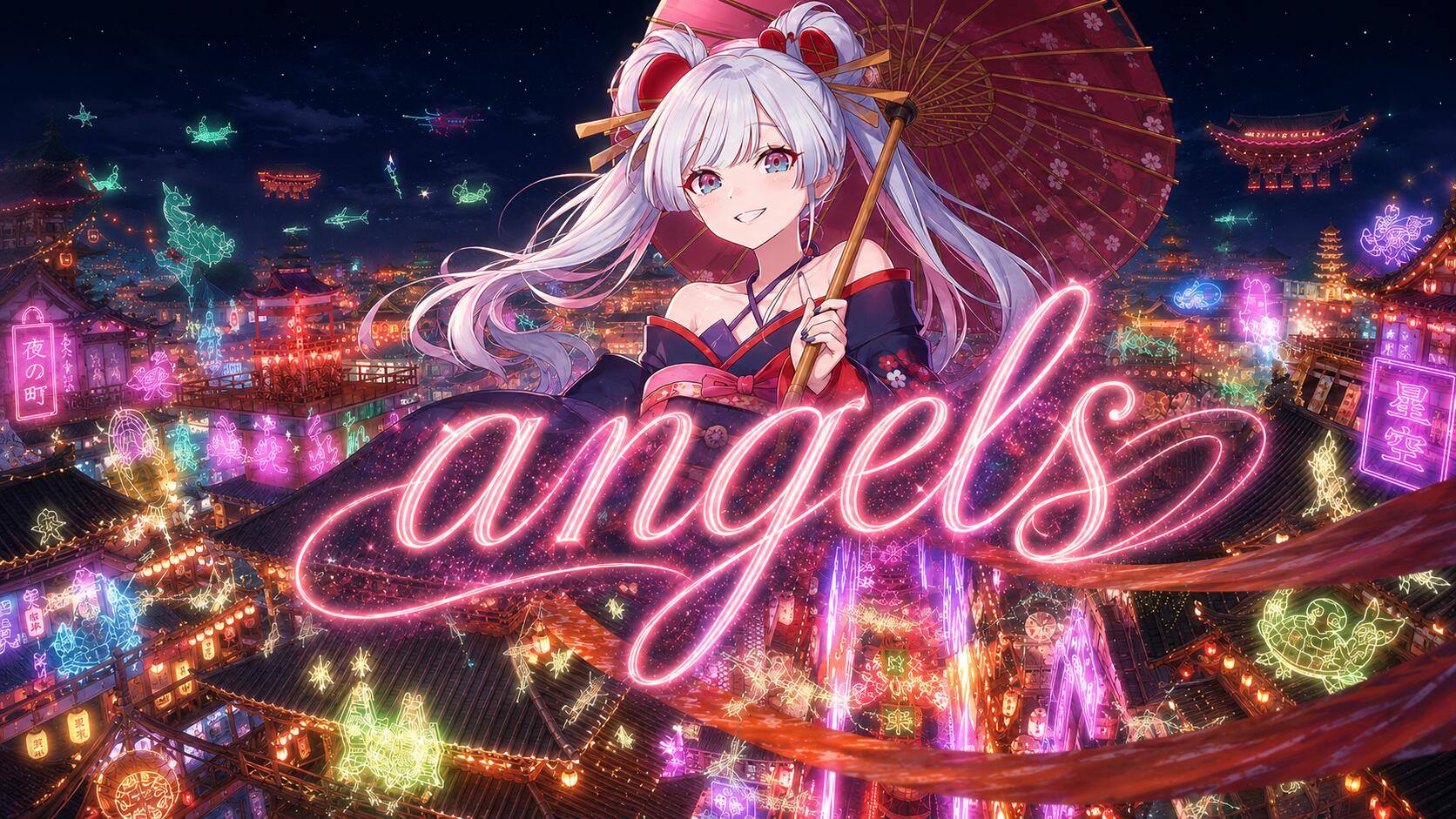 Discovery splash banner for Angels | 10K ROBUX CEKILIS Discord server