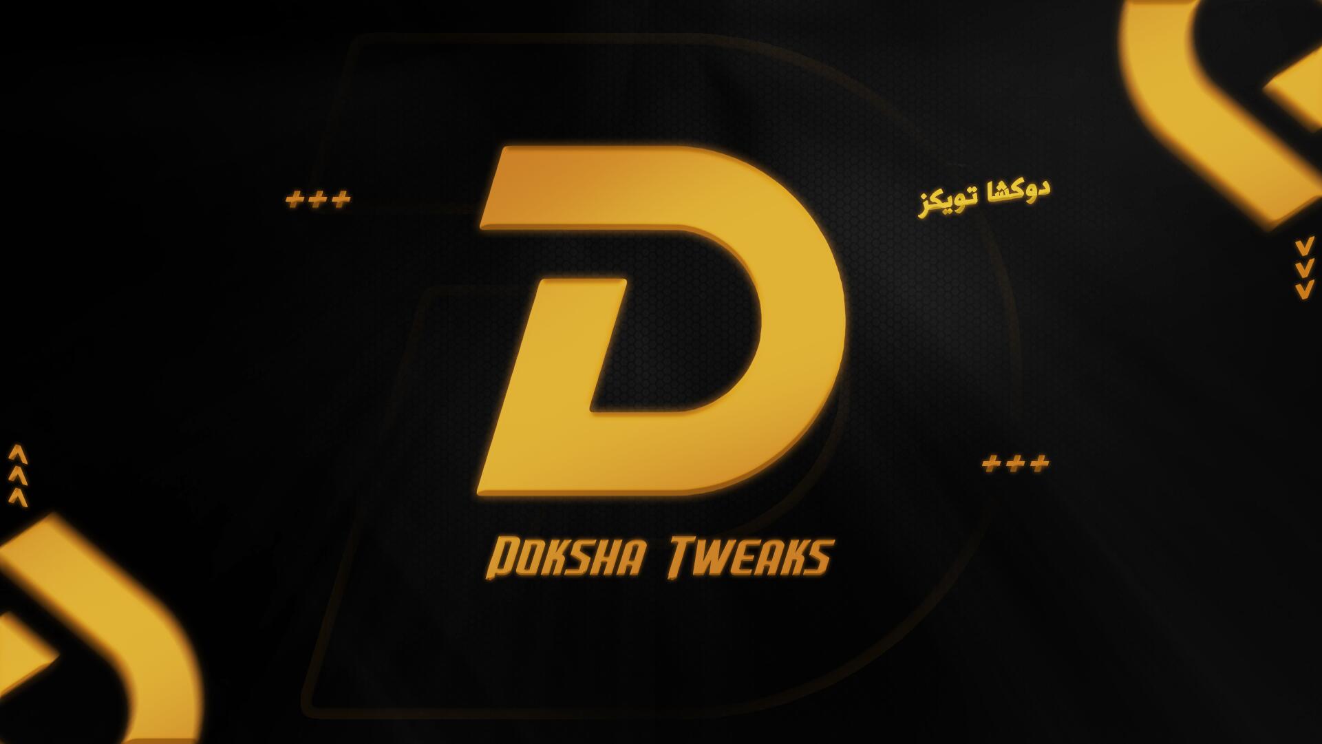 Discovery splash banner for Doksha Tweaks. Discord server