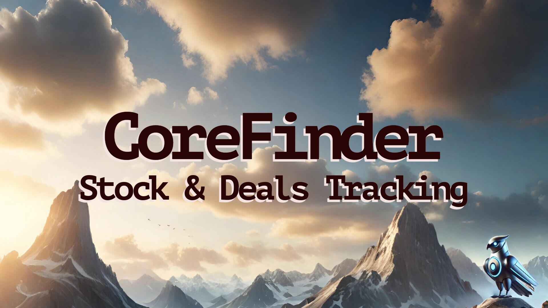 Discovery splash banner for CoreFinder Discord server