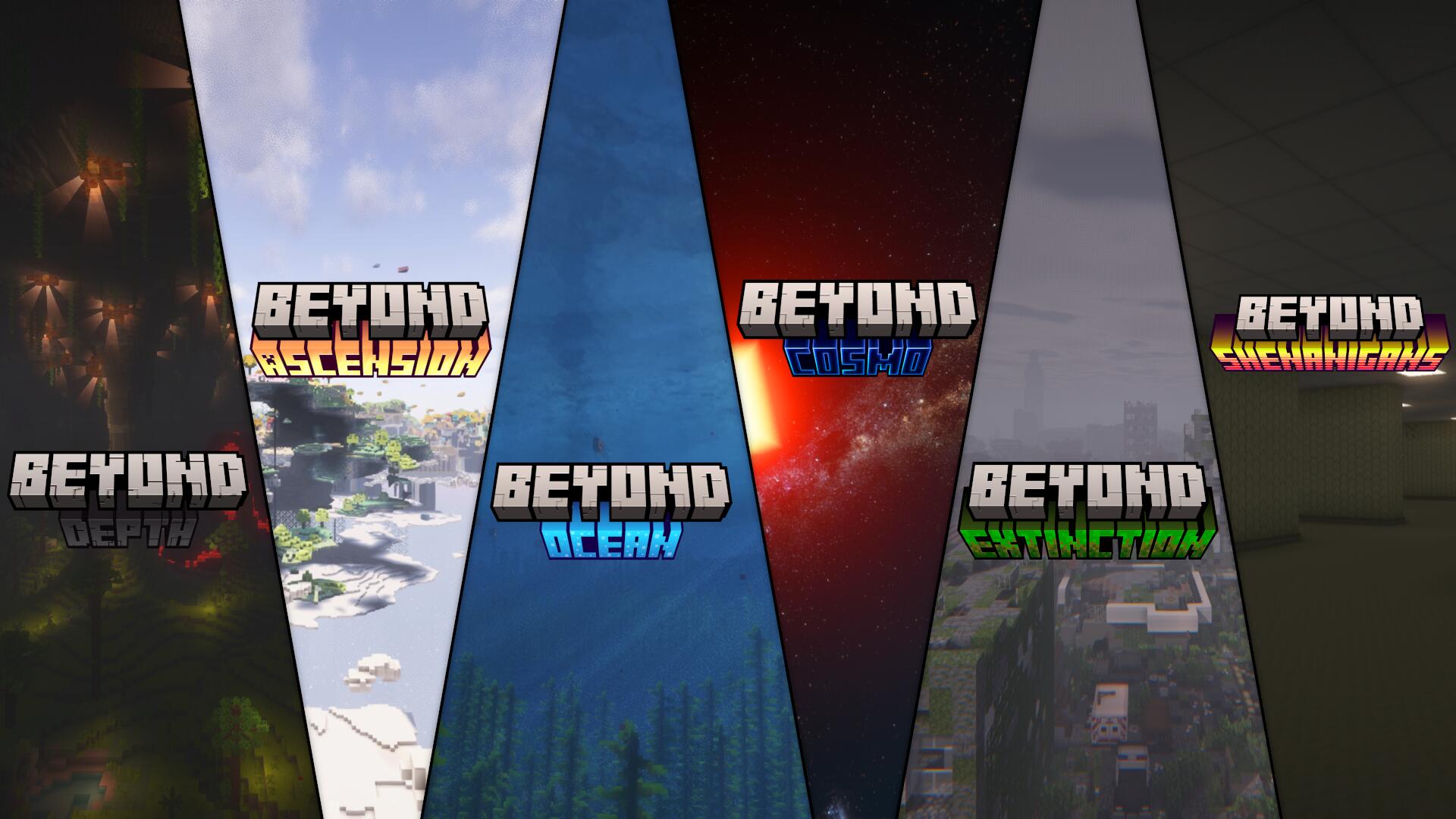 Discovery splash banner for Beyond Packs Discord server