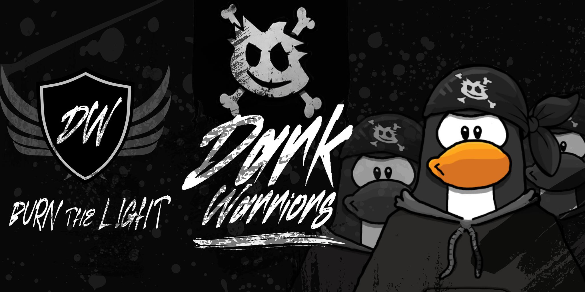 Discovery splash banner for Dark Warriors Discord server