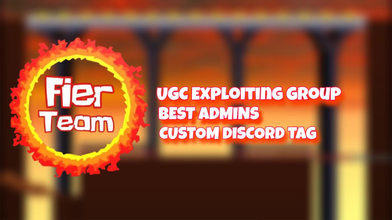 Discovery splash banner for Fier Team Discord server