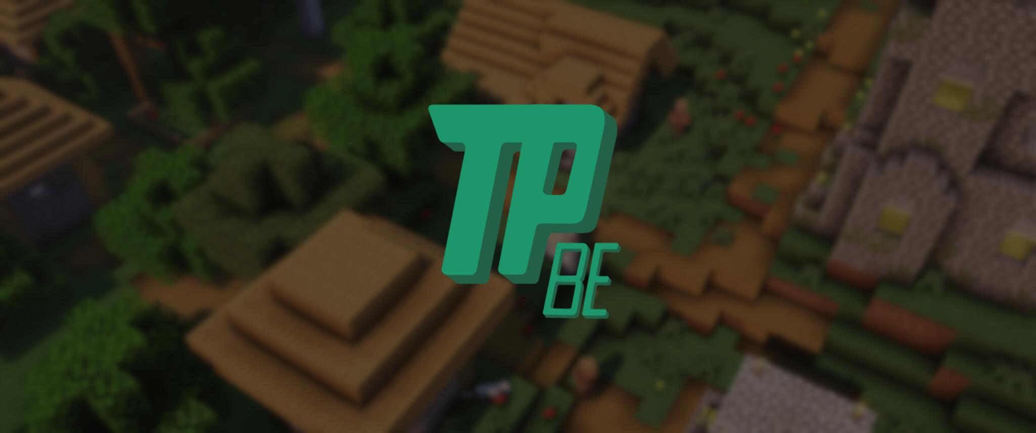 Discovery splash banner for Texturepack.BE Discord server