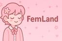 Discovery splash banner for FEMLAND Discord server