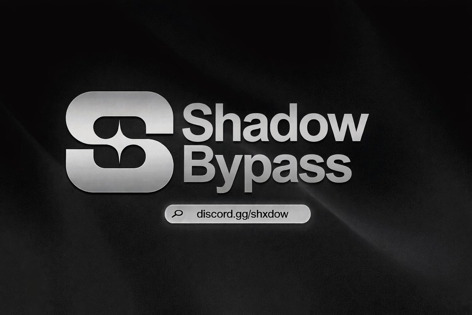 Discovery splash banner for Shadow Bypass #2k Discord server