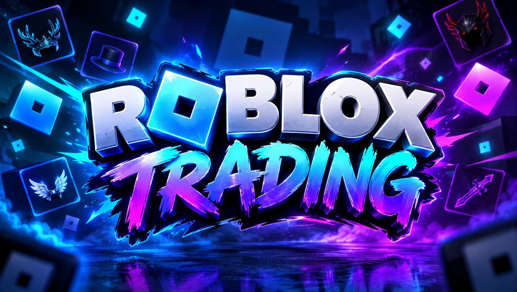 Discovery splash banner for Roblox Trading ⇄ Adopt Me • Blox Fruits • MM2 • GAG • SAB Discord server