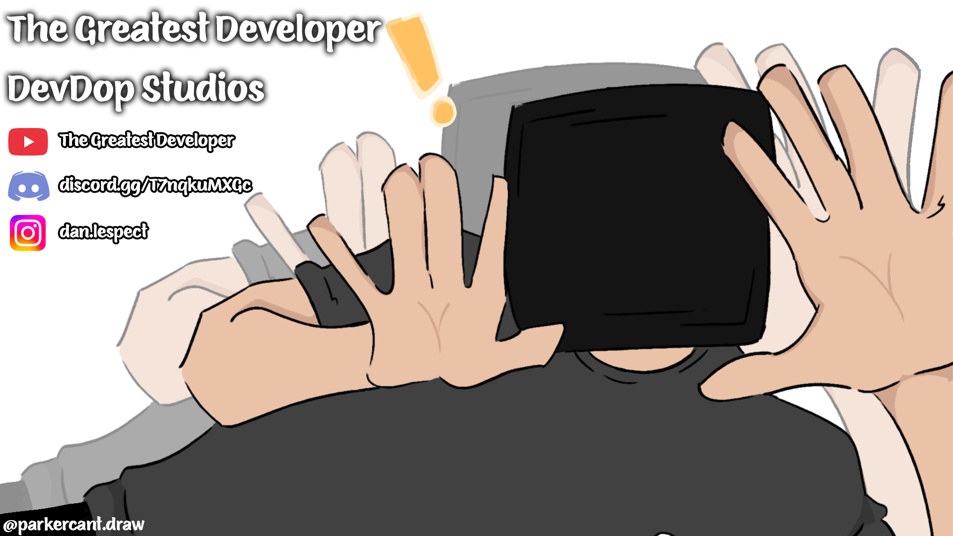 Discovery splash banner for The Greatest Developer Discord server