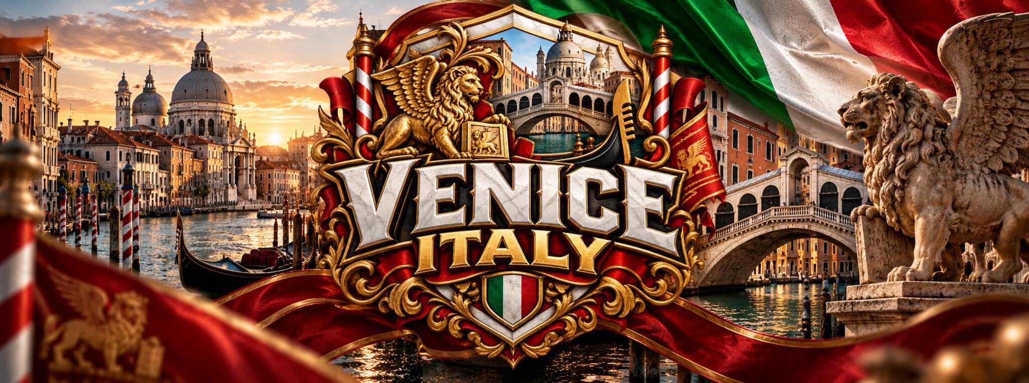 Discovery splash banner for 🪸 Venice, Italy 🌊 Discord server