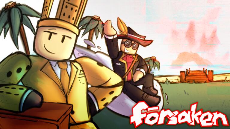 Discovery splash banner for Forsaken Roblox Official Discord server