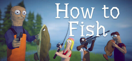 Discovery splash banner for How To Fish RU Discord server