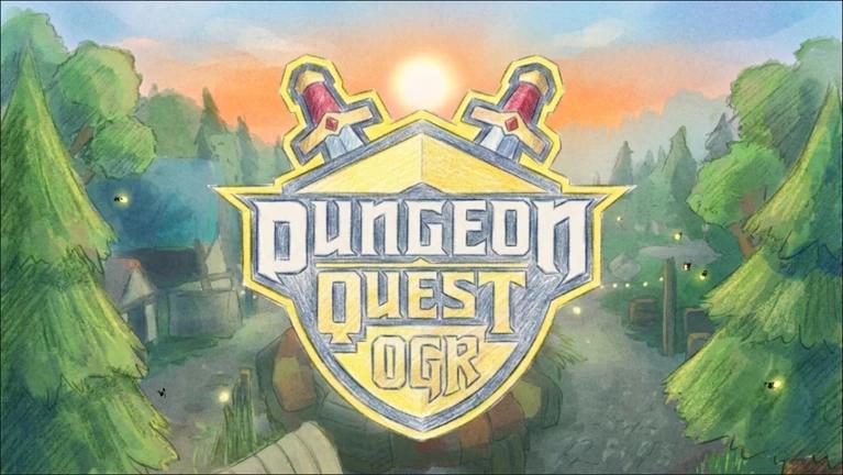 Discovery splash banner for Dungeon Quest Reborn Community Discord server