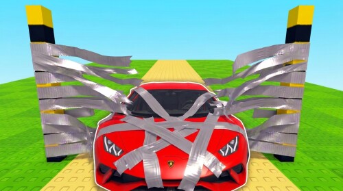 Discovery splash banner for Cars VS Tape | Admin Abuse & Updates Discord server