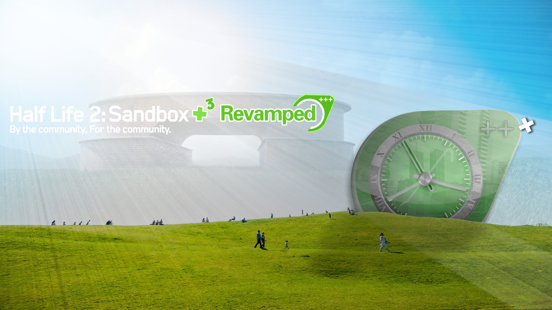 Discovery splash banner for Half-Life 2: Sandbox+++ Discord server