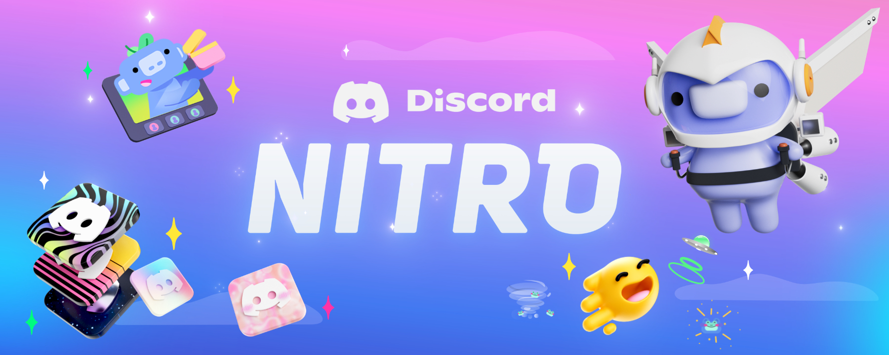 Discovery splash banner for Crazy Giveaways! Discord server
