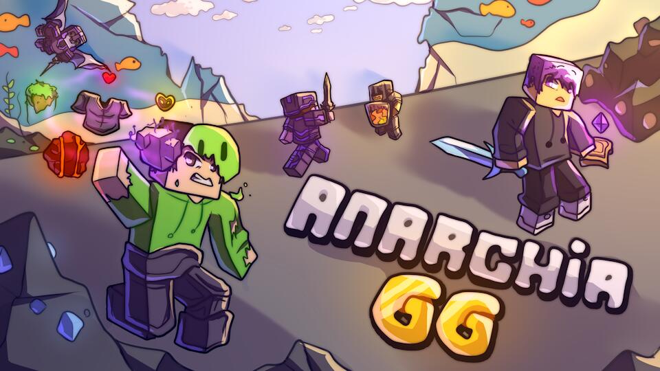 Discovery splash banner for ANARCHIA.GG Discord server