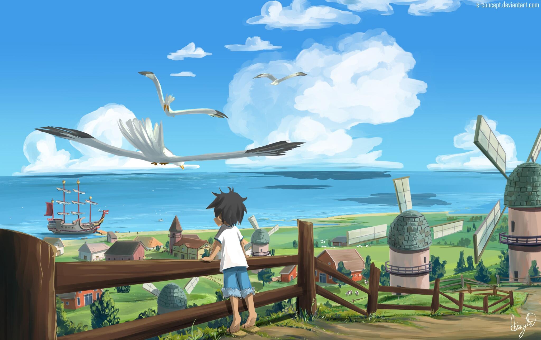 Discovery splash banner for New Horizon | OP RP Discord server