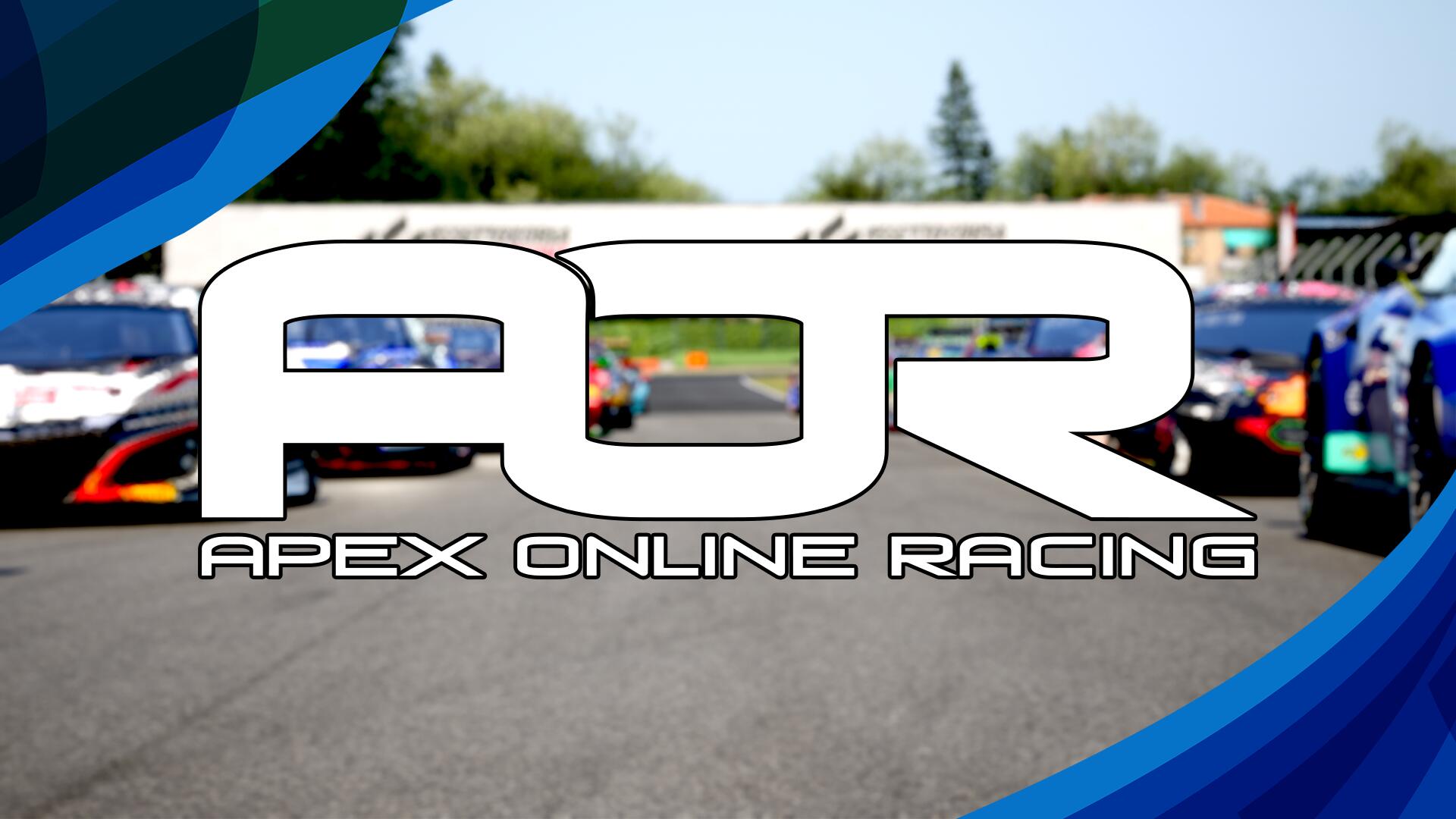 Discovery splash banner for Apex Online Racing Discord server