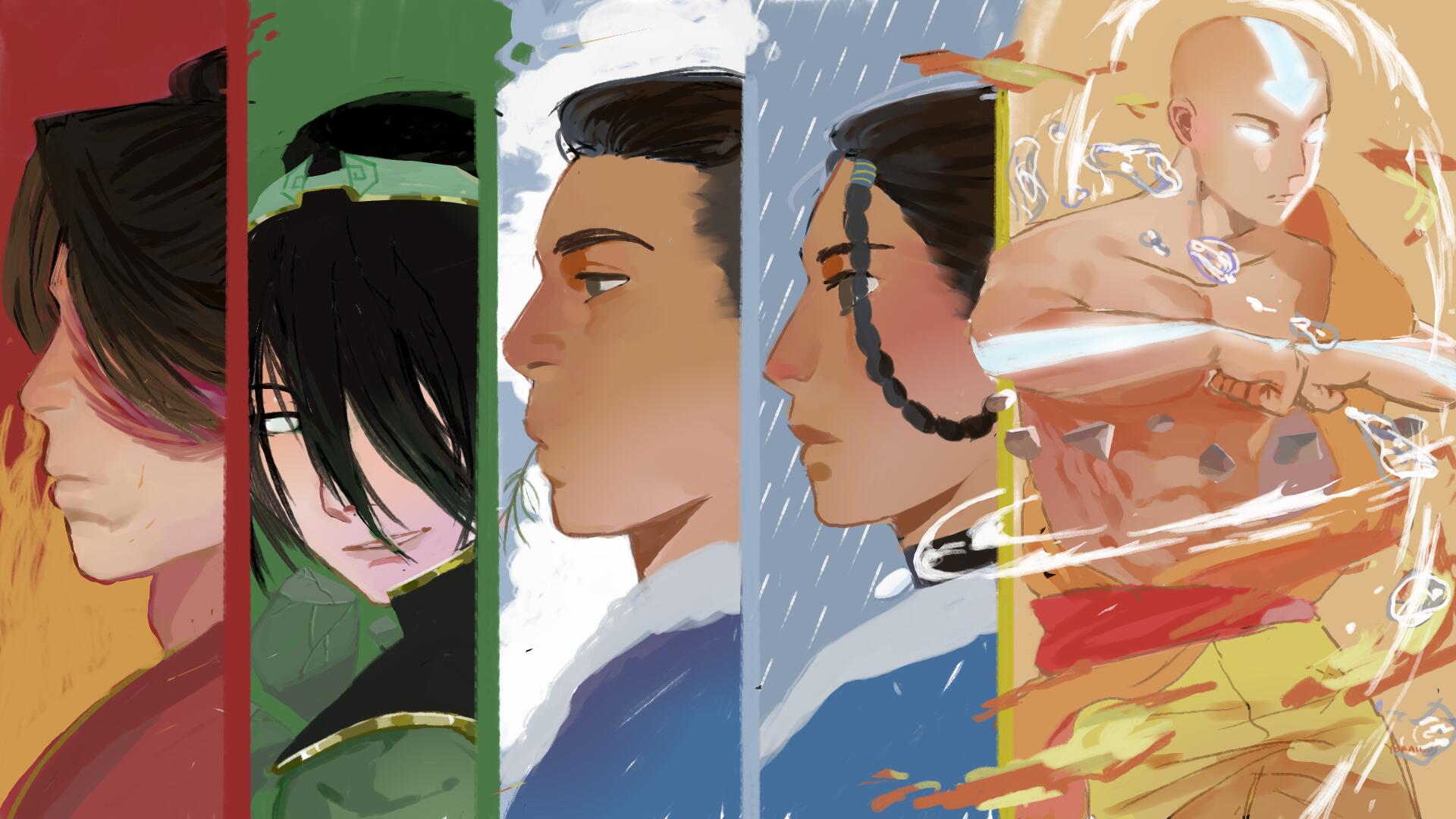Discovery splash banner for Avatar: The Last Airbender Discord server