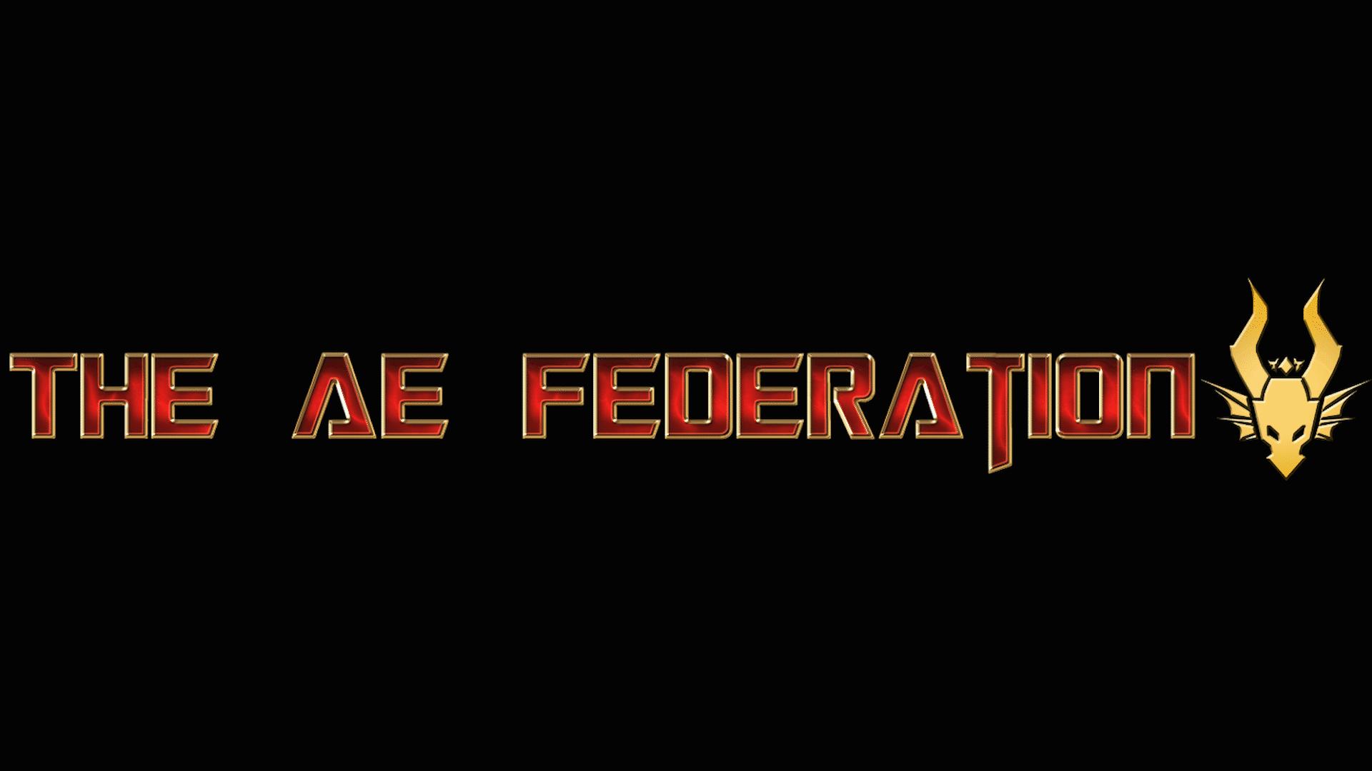 Discovery splash banner for The AE Federation Discord server