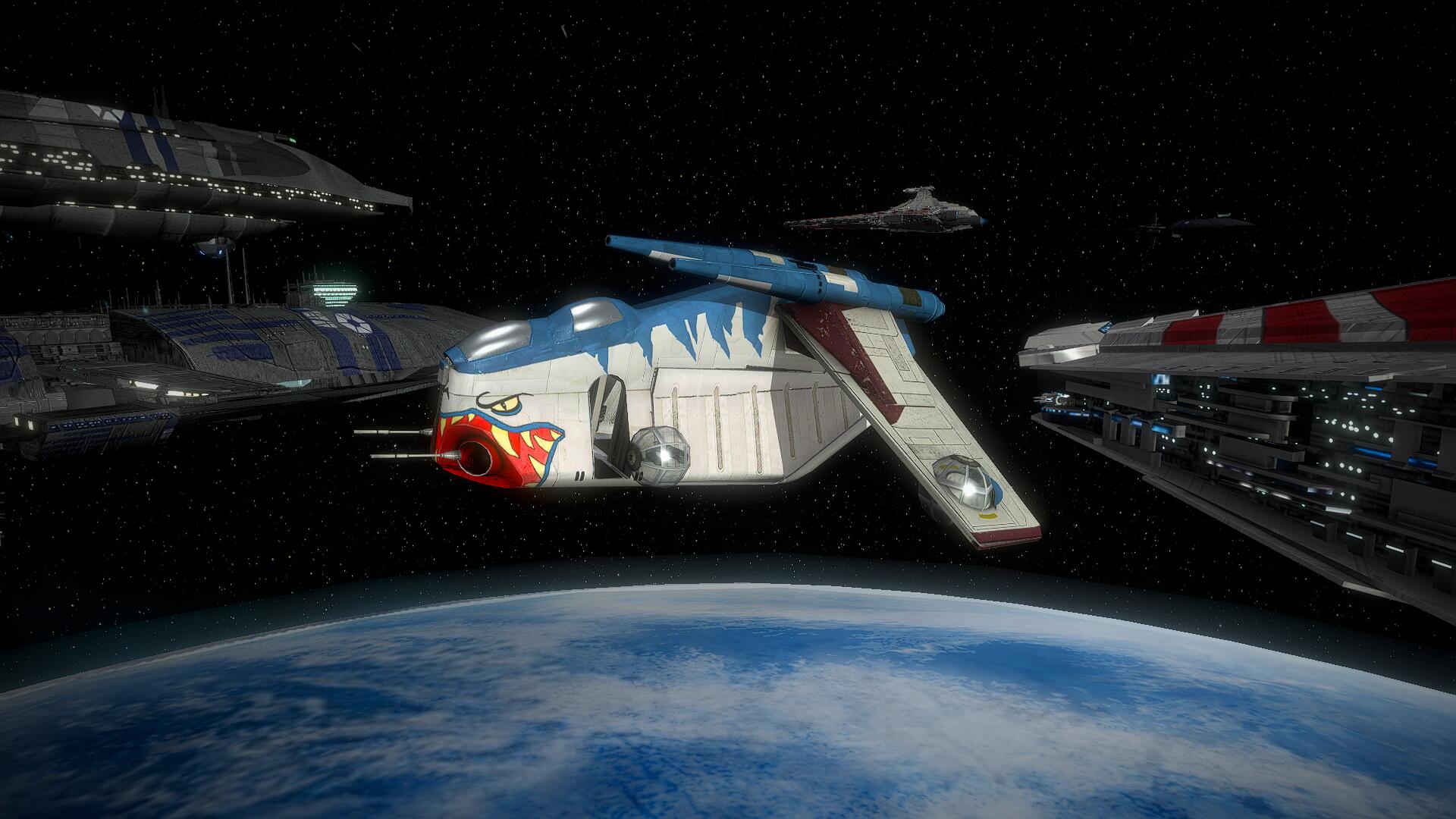 Discovery splash banner for Battlefront II Remaster Discord server
