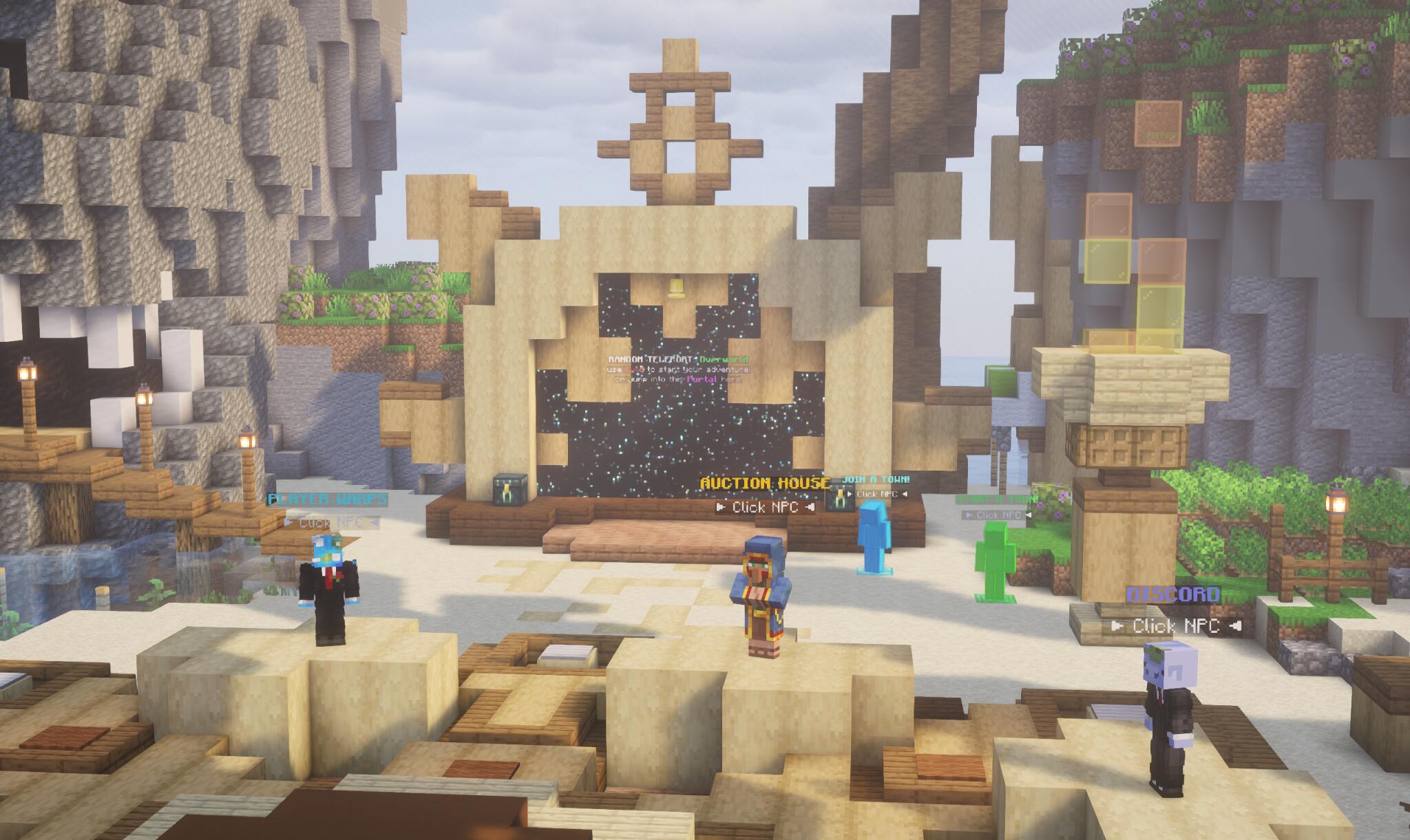 Discovery splash banner for Waystar ⭐ Minecraft SMP Server Discord server