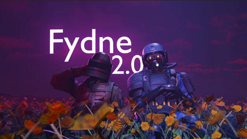 Discovery splash banner for Fydne Discord server