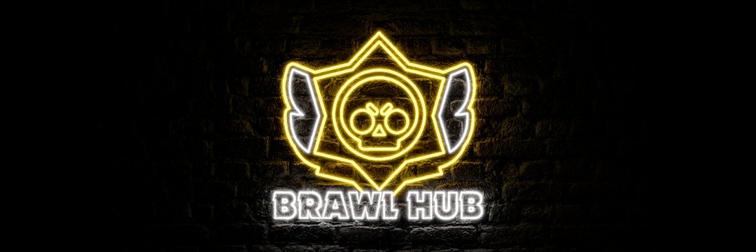 Discovery splash banner for Brawl Hub Discord server