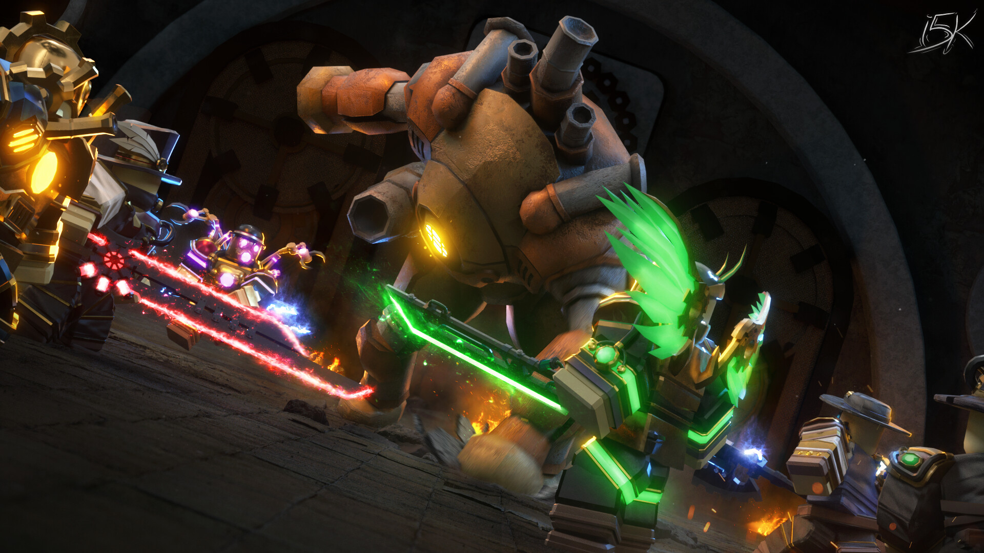 Discovery splash banner for Dungeon Quest Family Fr Discord server