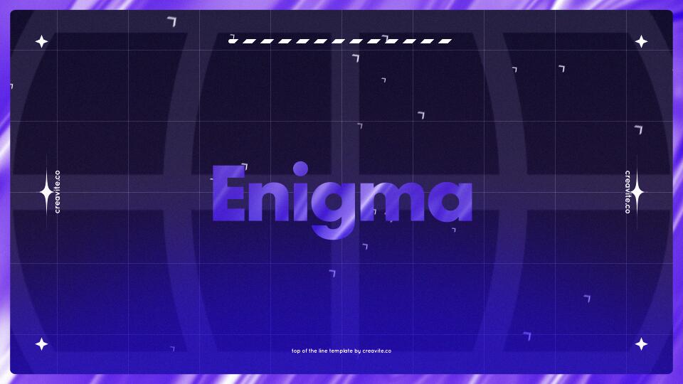 Discovery splash banner for Enigma Discord server