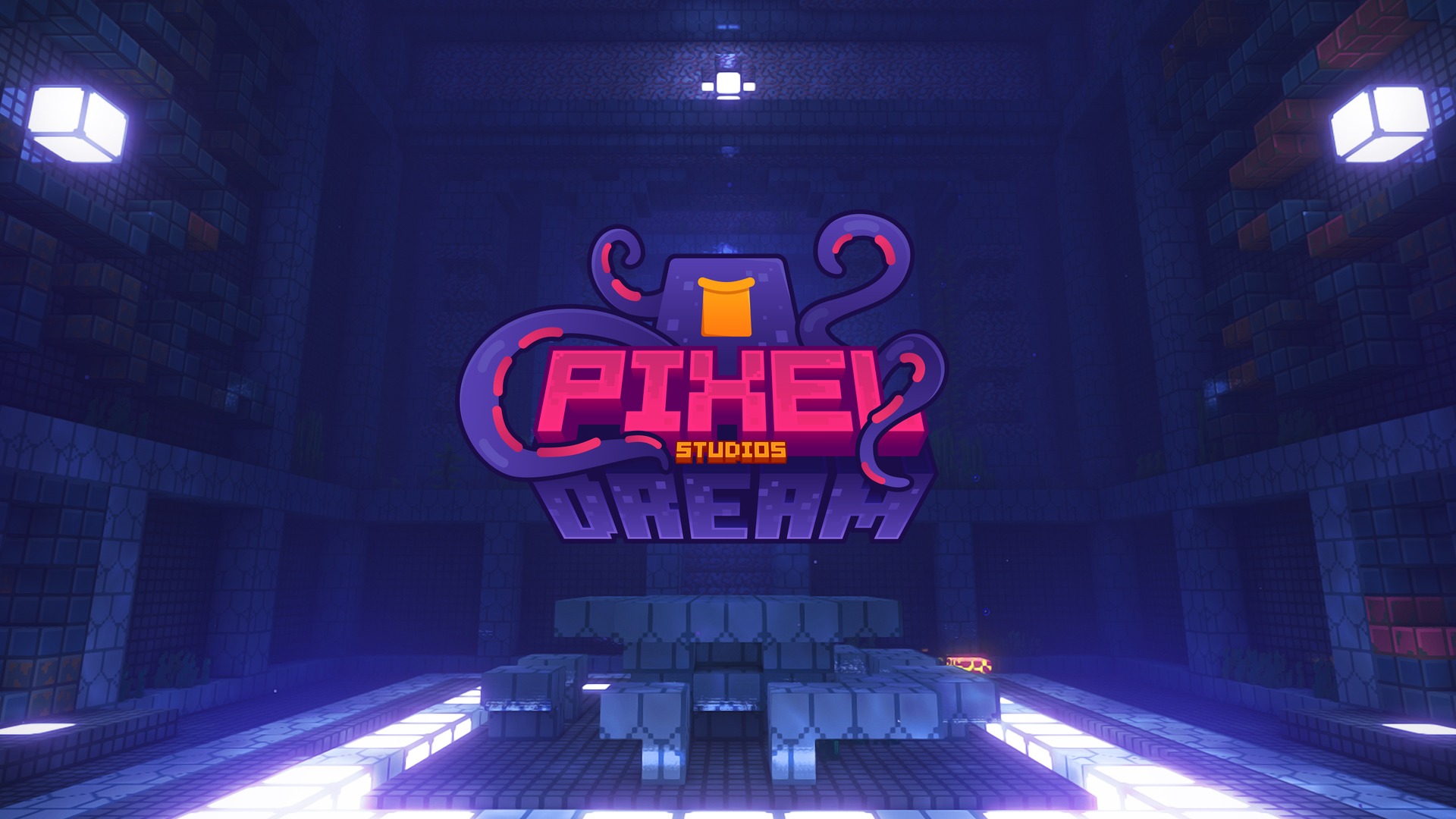 Discovery splash banner for Pixel Dream Studios Discord server