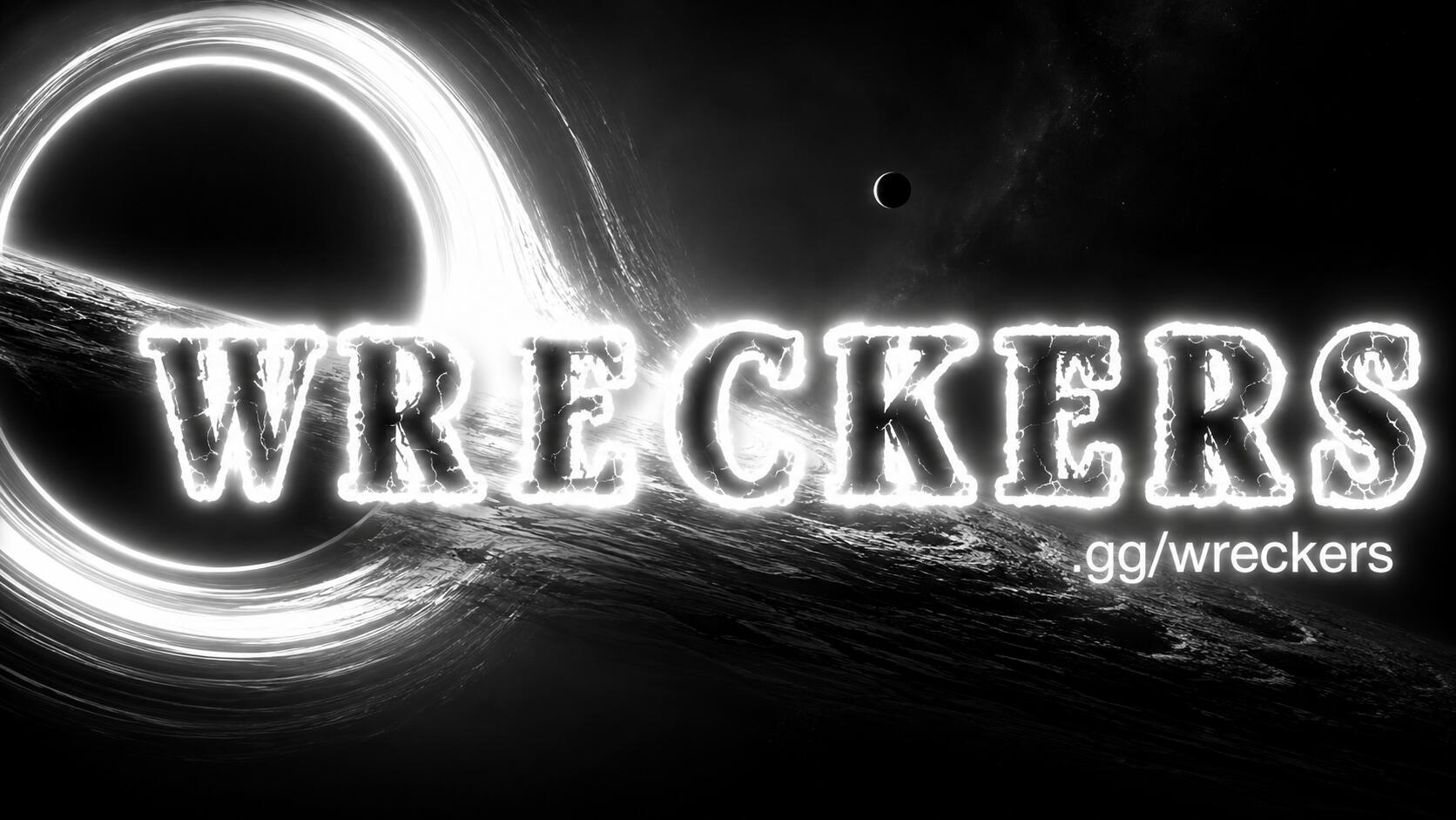 Discovery splash banner for /Wreckers Discord server