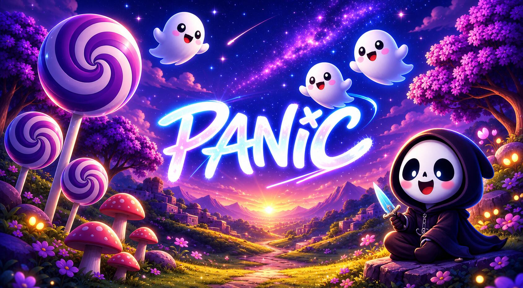 Discovery splash banner for PANIC 👻 #FORALULA・Amigos・Conversar・Call・Amizade・Brasil・Roblox・Anime・FiveM Discord server