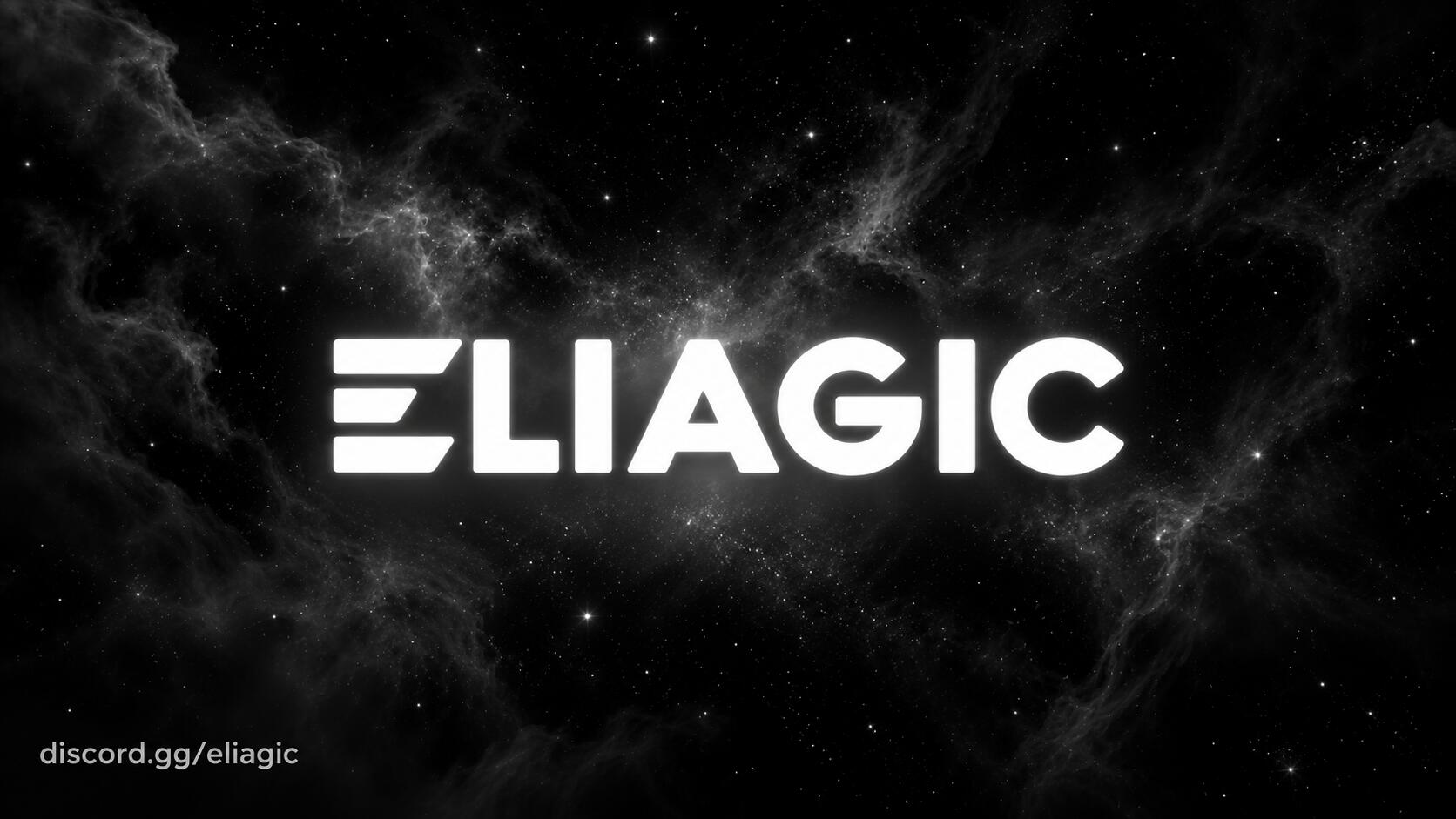 Discovery splash banner for Eliagic Network Discord server