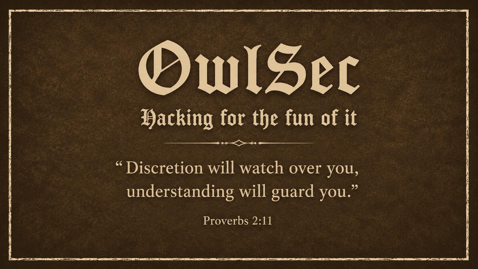 Discovery splash banner for OwlSec Discord server